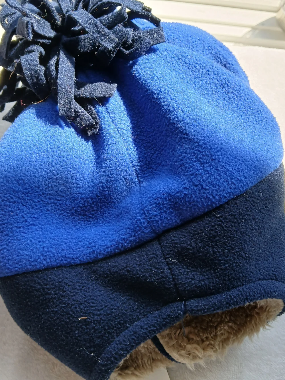 Little Me Fleece Earflap Hat + Mittens for Baby, Size 3 to 9 Months, NWT